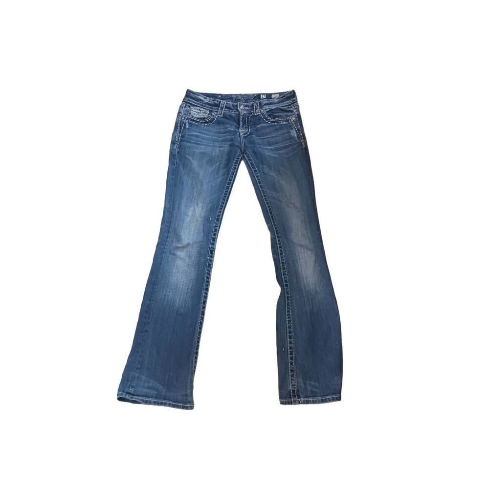 Miss me 27 bling pocket boot cut distressed